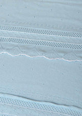 Manta Tricot Calada Azul Mayoral Detalles